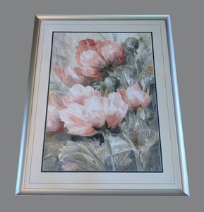 SR - Original Elisabeth Ljungkull (1934-2016) Abstract Watercolor Painting - Signed