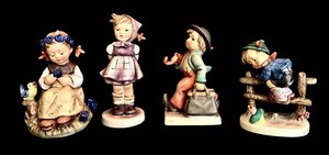 Vintage Hummel Figurines - Goebel Germany Group of 4 (Lot of 4)