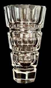 LR - Crystal Vase - Moser Josef Hoffman