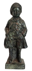 LR - Bronze Boy Figurine - Maitland-Smith