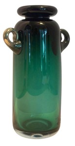 LR - Robert Doring Modernist Studio Art Glass Vase