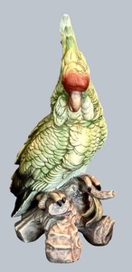 BR1 - Cockatoo Figurine - Andrea Parrot Sculpture