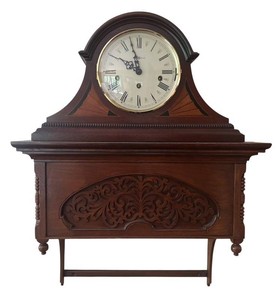 FR - Vintage Howard Miller Sheldon Mantle Clock