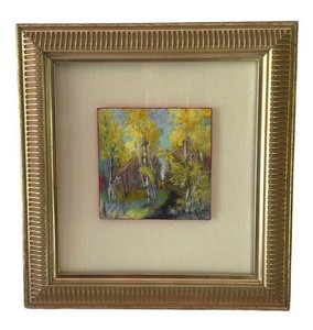 FR - Landscape Artwork - Denise R. Bunkert Signed Woodland Scene