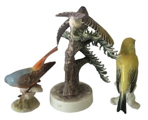 DR - Bird Figurines by Karl Ens, Royal Worcester & Hutschenreuther