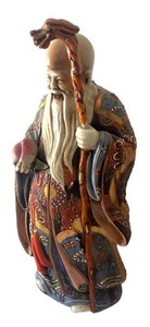 DR - Vintage Shouxing God of Longevity Sculpture