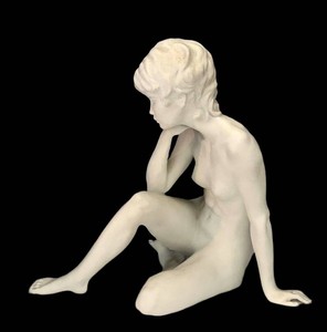 LR - AK Kaiser Porcelain Meditation Nude Figurine #489