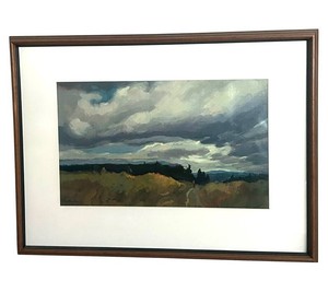 LR - Original Oil Painting - Framed Landscape