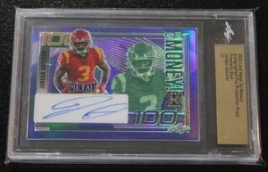 2023 Leaf So Money Jordan Addison Autograph Rookie Card 11  Only 1 Exist