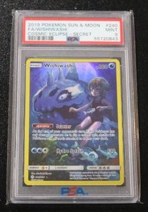 2019 Cosmic Eclipse Wishiwashi #240236 PSA 9