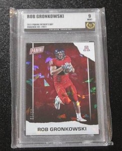 2021 Panini Fathers Day Cracked Ice Rob Gronkowski #11 150  Only 50 Exist