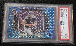 2023 Mosaic Reactive Blue Will Levis #ND4 Rookie Card PSA 9
