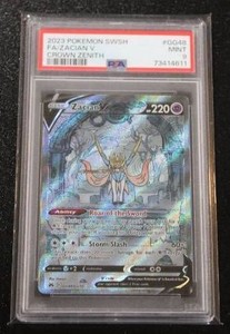 2023 Crown Zenith Zacian V #GG48 PSA 9
