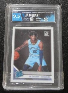 2019-20 Optic Ja Morant #168 Rookie Card HGA 9.5