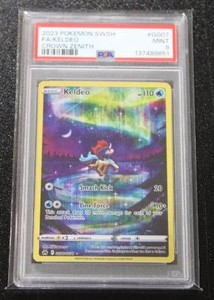 2023 Crown Zenith Keldeo #GG07 PSA 9