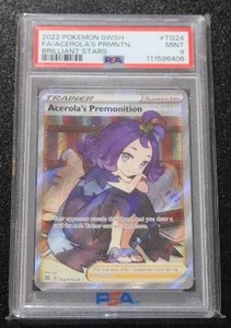 2022 Brilliant Stars Acerolas Premonition #TG24 PSA 9