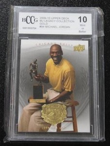 2009-10 Upper Deck MJ Legacy Collection Gold Michael Jordan #94 BCCG 10
