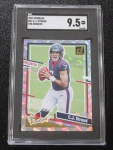 2023 Donruss The Rookies CJ Stroud #21 SGC 9.5