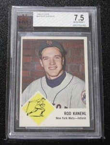 1963 Fleer Rod Kanehl #49 BVG 7.5