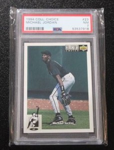 1994 Collectors Choice Michael Jordan #23 PSA 7