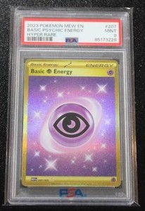 2023 Basic Psychic Energy Gold Hyper Rare #207165 PSA 9