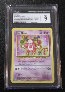 2023 Trading Card Game Classic Mr. Mime #013034 CGC 9