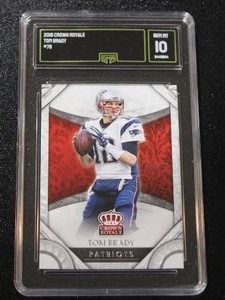 2016 Crown Royale Tom Brady #76 GMA 10