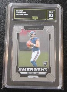 2024 Prizm Emergent Rookie  Caleb Williams #1 GMA 10