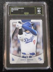 2024 Topps 5050 Shohei Ohtani #24 GMA 10