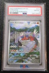 2023 Black Star Promo Koraidon #014 PSA 8
