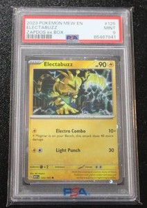 2023 151 Electabuzz Cosmos Holo #125165 PSA 9