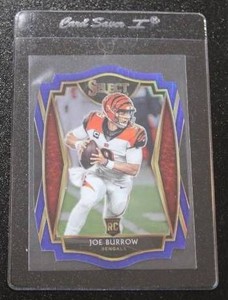 2020 Select Blue Die Cut Joe Burrow #146 Rookie Card
