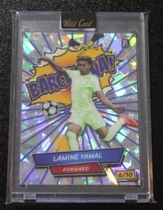2024 Wild Card Comix Lamine Yamal Rookie Card 610  Only 10 Exist