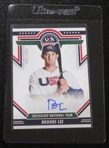 2022 USA Stars & Stripes Autograph Brooks Lee 40299  Only 299 Exist