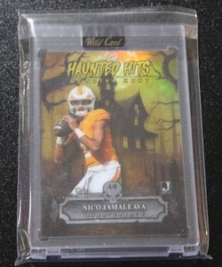 2024 Wild Card Haunted Hits Monster Hunt Nico Iamaleava 44  Only 4 Exist