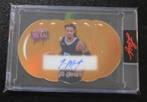 2025 Leaf Metal Pumpkin Die Cut Autograph Ja Morant 11  Only 1 Exist