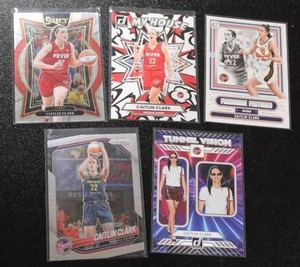 Caitlin Clark Basketball Card Lot  5 Cards