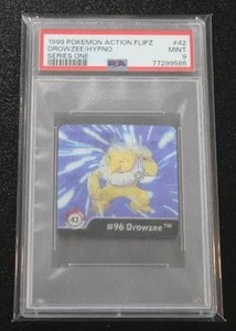 1999 Pokemon Action Flipz DrowzeeHypno #42 PSA 9