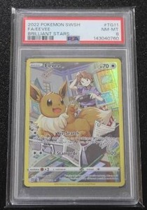 2022 Pokemon Eevee #TG11 PSA 8