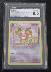 2023 Pokemon Trading Card Game Classic Mr. Mime #013034 CGC 8.5