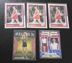 Caitlin Clark Basketball Card Lot  5 Cards