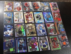 Mixed Sports JerseyRelic Card Lot  24 Cards