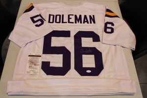 Minnesota Vikings Chris Doleman Autograph Jersey JSA COA #WP429337