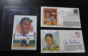 Billie Williams - Willie Stargell - Don Sutton Autograph Lot  3 Autographs