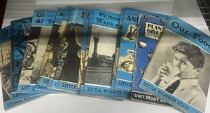 1934 Little Wonder Books in Metal Holder Set of 30