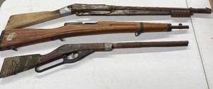 Lot of 3 Vintage BBToy Guns Used Played With Condition