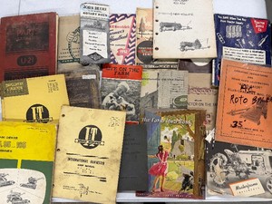 Lot of Vintage Farmers Handbooks Educational Books  and MISC Farm Equipment Manuals