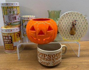 Grandma Core Decor Mini Canisters