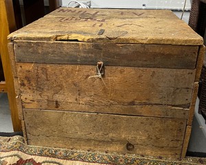 Vintage Wolf Patrol Handmade Box by Local Boy Scouts Albert Lea Minn