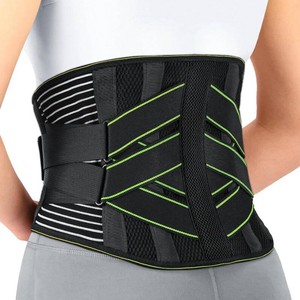 $37 YAHA Back Brace for Lower Back Pain Relief for WomenMen with Lumbar Pad, Back Support Belt with 7 Stays for Heavy Lifting, Sedentariness, Breathable Lumbar Support for Herniated Disc, Sciatica - Large